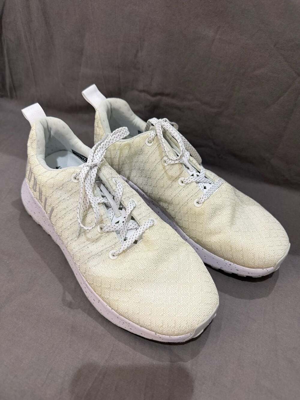 NOBULL Matryx Trail Runner Size 9 Off White Athletic Shoes